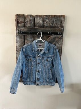 Men's Vintage Hard Rock Cafe Stone Wash Jean Jacket